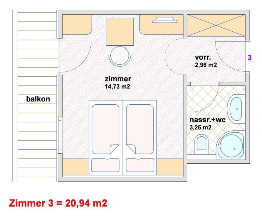Appartement Hotel Garni Matthaeuserhof Герлос Номер фото